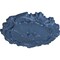 Ekena Millwork Plymouth Ceiling Medallion (Fits Canopies up to 1 5/8"), Hand-Painted Americana, 16 3/4"OD x 1 3/8"P CM16PLAMF - alternate 2